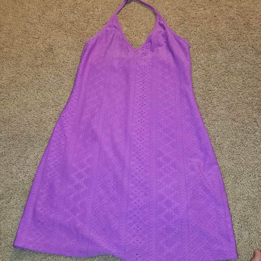 Wild fable purple halter dress